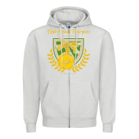 Dove Grey holyhead harpies Zipper Hoodie - artisFamous