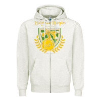 Oatmeal Heather holyhead harpies Zipper Hoodie - artisFamous