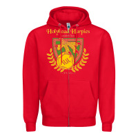 Red holyhead harpies Zipper Hoodie - artisFamous