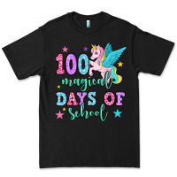 Black hundred magical days of school unicorn Premium Tee - OliviaCreatesArt