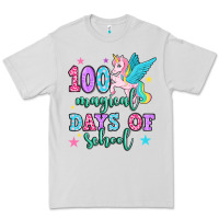 Dove Grey hundred magical days of school unicorn Premium Tee - OliviaCreatesArt
