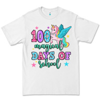 White hundred magical days of school unicorn Premium Tee - OliviaCreatesArt