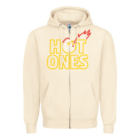 Sandshell hot ones Zipper Hoodie - artisFamous