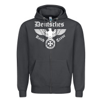 Smoke deutsches reich Zipper Hoodie - artisFamous