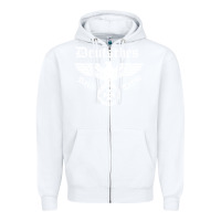 White deutsches reich Zipper Hoodie - artisFamous