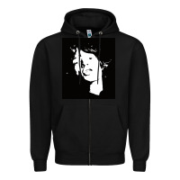 Black mick jag Zipper Hoodie - artisFamous