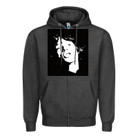 Charcoal Heather mick jag Zipper Hoodie - artisFamous