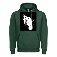 Sports Green mick jag Zipper Hoodie - artisFamous