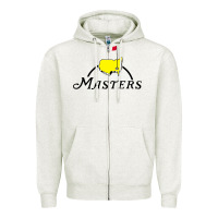 Oatmeal Heather golf masters Zipper Hoodie - artisFamous