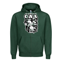 Sports Green oceans ate alaska Zipper Hoodie - artisFamous