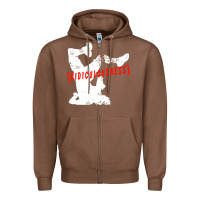 Chestnut ridiculousness Zipper Hoodie - artisFamous