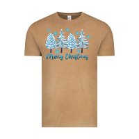 Vintage Camel merry christmas blue trees Vintage Tee - FaDigitalArtStudio