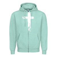 Seafoam tattoo christian Zipper Hoodie - artisFamous