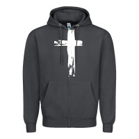 Smoke tattoo christian Zipper Hoodie - artisFamous
