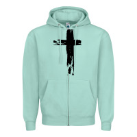 Seafoam tattoo christian Zipper Hoodie - artisFamous