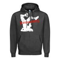 Charcoal Heather ridiculousness Zipper Hoodie - artisFamous