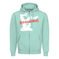 Seafoam ridiculousness Zipper Hoodie - artisFamous