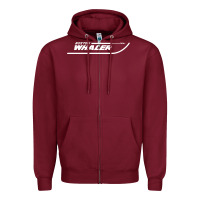 Burgundy boston whaler1 t shirt Zipper Hoodie - artisFamous