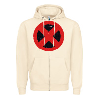 Sandshell xmen symbol Zipper Hoodie - artisFamous