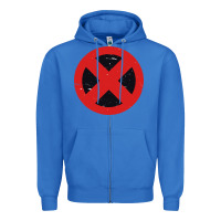 True Royal xmen symbol Zipper Hoodie - artisFamous