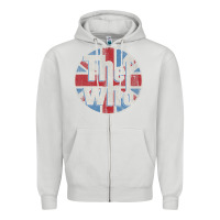 Dove Grey the  who    dis.tres.sed   j.a.c.k c.i.r.c.l.e   lo   t shirt Zipper Hoodie - artisFamous