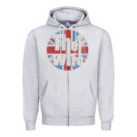 Heather Grey the  who    dis.tres.sed   j.a.c.k c.i.r.c.l.e   lo   t shirt Zipper Hoodie - artisFamous