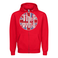 Red the  who    dis.tres.sed   j.a.c.k c.i.r.c.l.e   lo   t shirt Zipper Hoodie - artisFamous