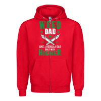 Red weed dad le.ga.li.ze ma.riju.a.na pot weed gift   t shirt Zipper Hoodie - artisFamous