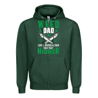 Sports Green weed dad le.ga.li.ze ma.riju.a.na pot weed gift   t shirt Zipper Hoodie - artisFamous