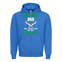 True Royal weed dad le.ga.li.ze ma.riju.a.na pot weed gift   t shirt Zipper Hoodie - artisFamous