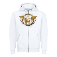 White won.der woman movie gol.den las.so lo  t shirt Zipper Hoodie - artisFamous