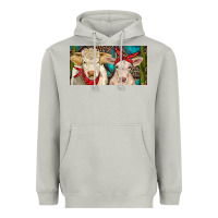 Moon Dust Charolais bull and calf Heavyweight Hoodie - RanaPortraitStore