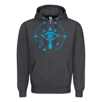 Smoke zel.da br.ea.th of the w.i.l.d she.i.k.ah eye lo. t shirt Zipper Hoodie - artisFamous