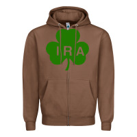 Chestnut ira irish lucky shamrock st patrick's day Zipper Hoodie - artisFamous