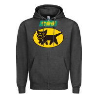 Charcoal Heather yamato transfer transport Zipper Hoodie - artisFamous