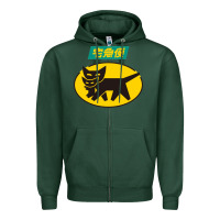 Sports Green yamato transfer transport Zipper Hoodie - artisFamous