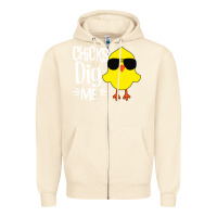 Sandshell kids chick dig me Zipper Hoodie - artisFamous