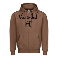 Chestnut pro vaccination Zipper Hoodie - artisFamous