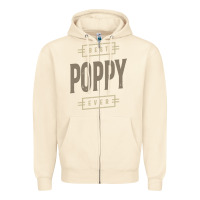 Sandshell Mens Best Poppy Ever | Poppy Gift Zipper Hoodie - artisFamous