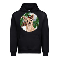 Black Chihuahua And Farm Urban Hoodie - RanaPortraitStore