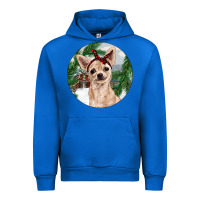 Cobalt Chihuahua And Farm Urban Hoodie - RanaPortraitStore