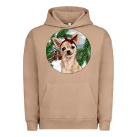 Pigment Burro Chihuahua And Farm Urban Hoodie - RanaPortraitStore