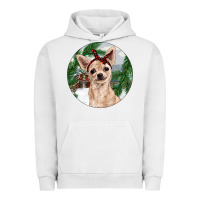 Pigment Lunar Rock Chihuahua And Farm Urban Hoodie - RanaPortraitStore