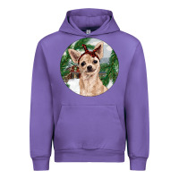 Tulip Chihuahua And Farm Urban Hoodie - RanaPortraitStore