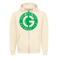 Sandshell Greensleeves Records Zipper Hoodie - artisFamous