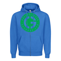 True Royal Greensleeves Records Zipper Hoodie - artisFamous