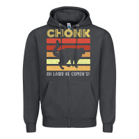 Smoke chonk cat funny cat meme cat dad cat mom Zipper Hoodie - artisFamous