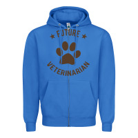 True Royal future veterinarian Zipper Hoodie - artisFamous