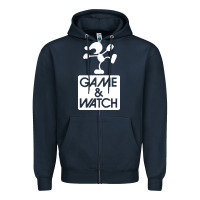 Navy game & watch tribute Zipper Hoodie - artisFamous