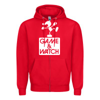 Red game & watch tribute Zipper Hoodie - artisFamous